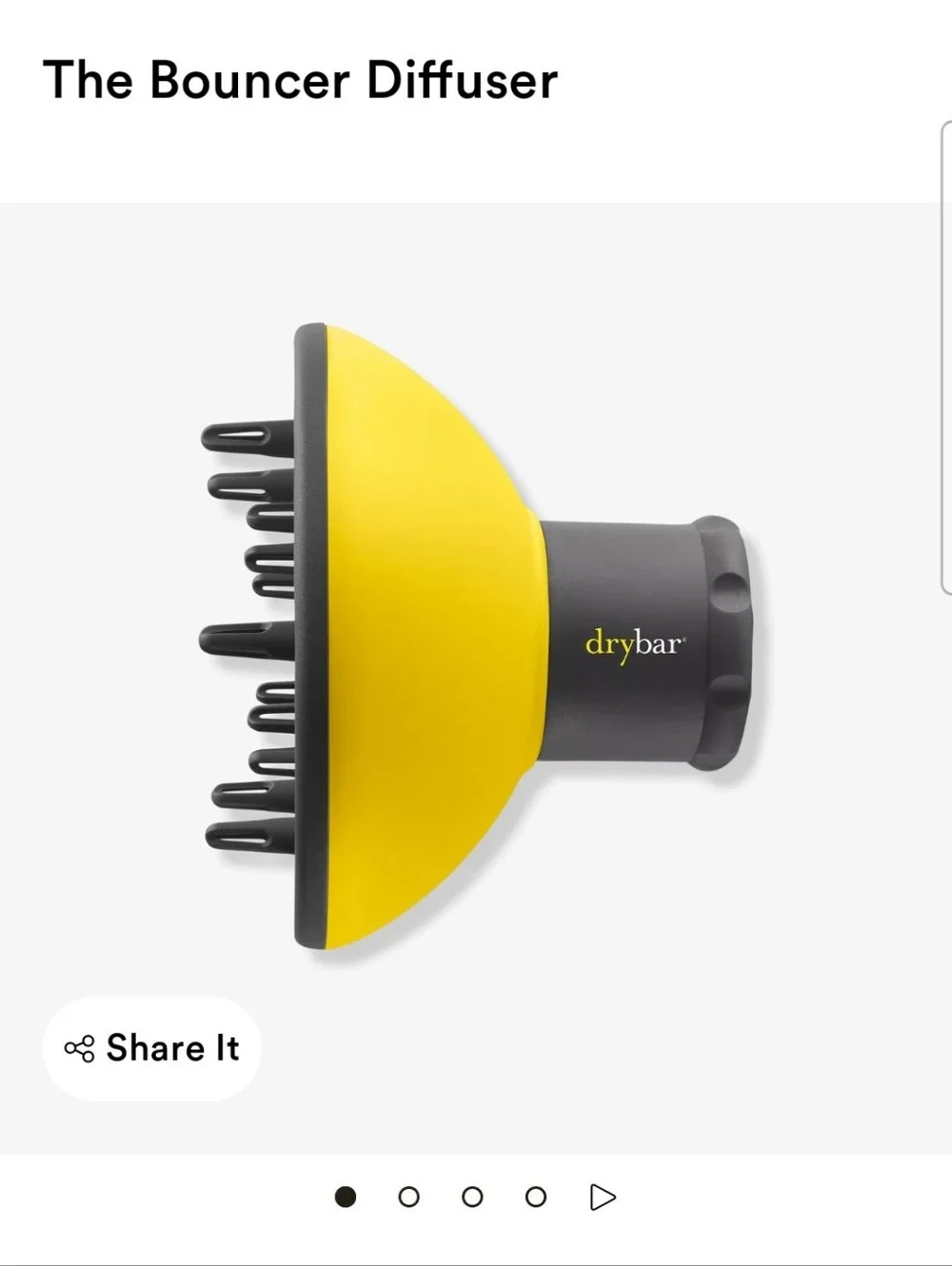 Drybar Baby Buttercup Blow Dryer & Bouncer Diffuser